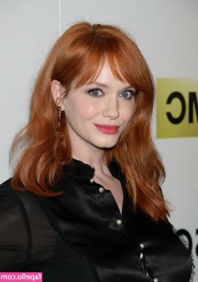 Christina Hendricks [ christina-hendricks ] - Tan Pantyhose, heels and sexy legs...
