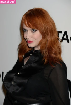 Christina Hendricks [ christina-hendricks ] - Do you like white panties?😇
