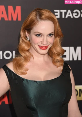 Christina Hendricks [ christina-hendricks ] - Let me take this off and show u my tan lines 😎  Coming up next!