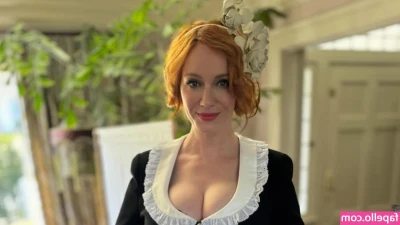 Christina Hendricks [ christina-hendricks ] - Can your tiny cock handle my perfect ass?