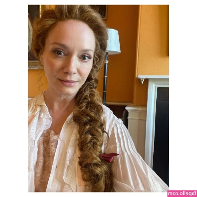 Christina Hendricks [ christina-hendricks ] - this is why it takes girls so long to get ready… 🤭