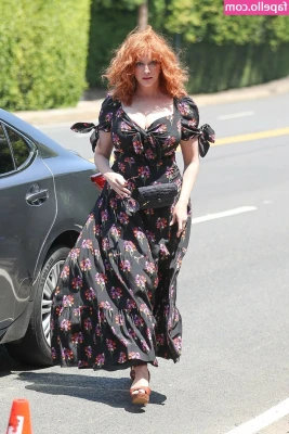 Christina Hendricks [ christina-hendricks ] - Grab my stick? 😜