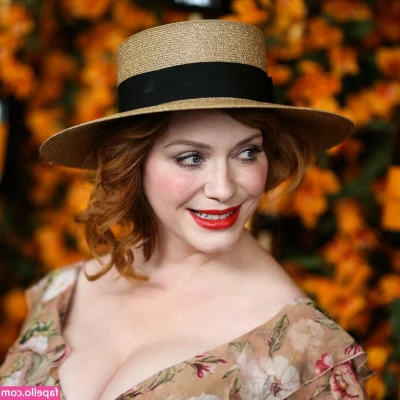 Christina Hendricks [ christina-hendricks ] - No panties mean more fun, right? 😊
