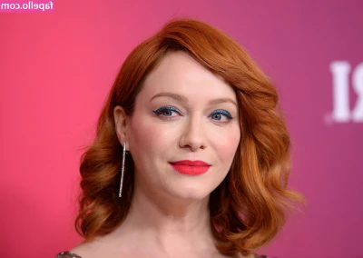Christina Hendricks [ christina-hendricks ] - Dropping today with @hikey 😈😳