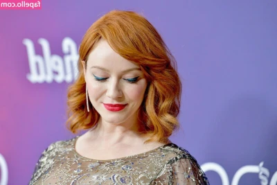 Christina Hendricks [ christina-hendricks ] - Today I definitely want to make you smile🥰 or get you