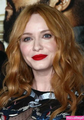 Christina Hendricks [ christina-hendricks ] - One lucky boy will be getting these in his mailbox 👃