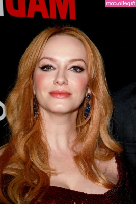 Christina Hendricks [ christina-hendricks ] - Nipple play always feels good ending with a cumshot.