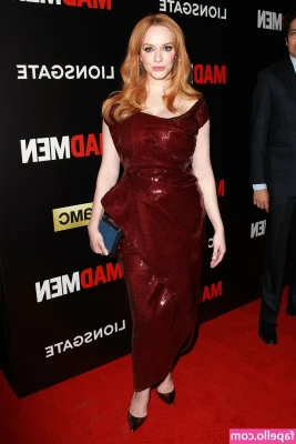 Christina Hendricks [ christina-hendricks ] - Just a lil 💦💦💦