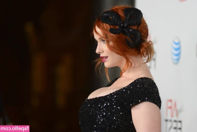 Christina Hendricks [ christina-hendricks ] - The stick is so I can look under your skirt