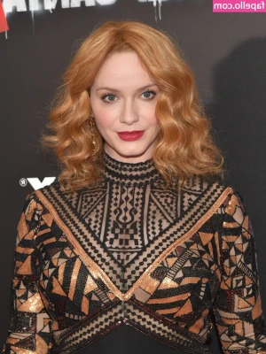 Christina Hendricks [ christina-hendricks ] - Good morning, would you like some head👅