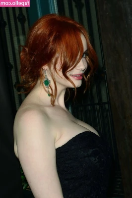 Christina Hendricks [ christina-hendricks ] - What do you get when you put two Gabriel's and ME in a room????? 