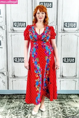 Christina Hendricks [ christina-hendricks ] - Ok you fucken cucks .. got some breakfast for you that my bull left