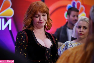 Christina Hendricks [ christina-hendricks ] - I miss Netflix and chill 🤤💋❤️ @otter_cub_fur