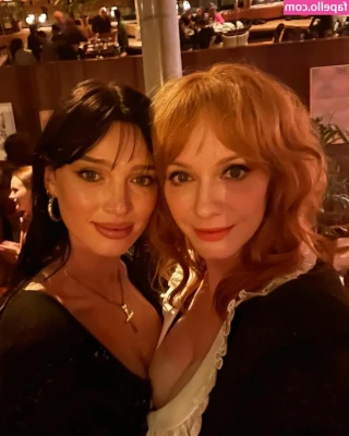 Christina Hendricks [ christina-hendricks ] - Watch @goddessfendi and I from our latest photoshoot, comparing and