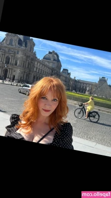 Christina Hendricks [ christina-hendricks ] - Wanna kiss? Maybe something else?