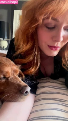 Christina Hendricks [ christina-hendricks ] - Took these pics this morning while reading my messages and couldn’t