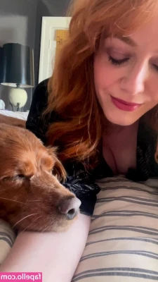 Christina Hendricks [ christina-hendricks ] - It’s officially the start of a devilish night ❤️‍🔥👹