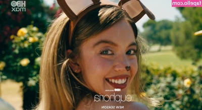 Sydney Sweeney [ sydney-sweeney-2 ] - It is Sunday. I want to go for a motorcycle ride holding on back of