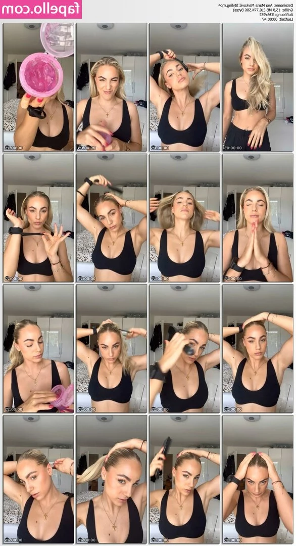 Ana Maria Marković [ ana-maria-markovi ] - You’ve got me all tied up today babe 🥵