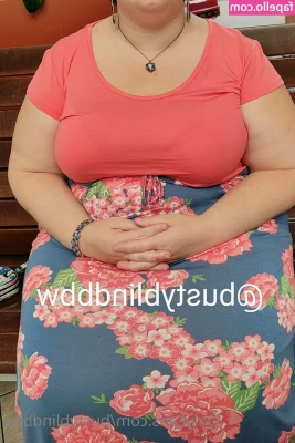 bustyblindbbw - Look at my huge natural tits Hi daddy 💋 I'm all for you Ask me