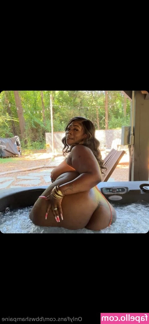 bbwshampaine - Front or back belly  thongs  thickthighs  bigtits  pawg  bigass