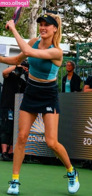 Eugenie Genie Bouchard [ eugenie-genie-bouchard ] - I'll show you my asshole as I move my buttocks.
