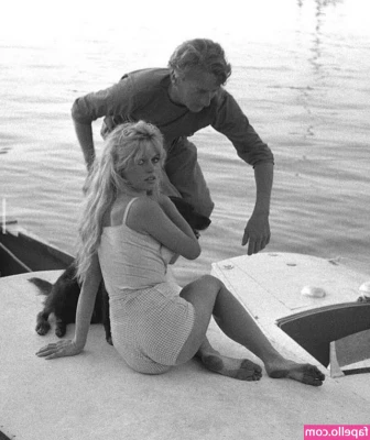 Brigitte Bardot [ brigitte-bardot ] - Do I look good in blue? 💙😚 Hit me up tonight and make me happy