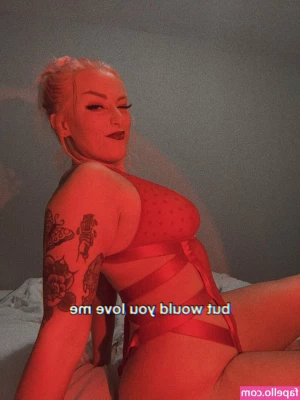 Allie Katch [ allie-katch ] - Black see-thru lingerie set & heels 👠  10 pics