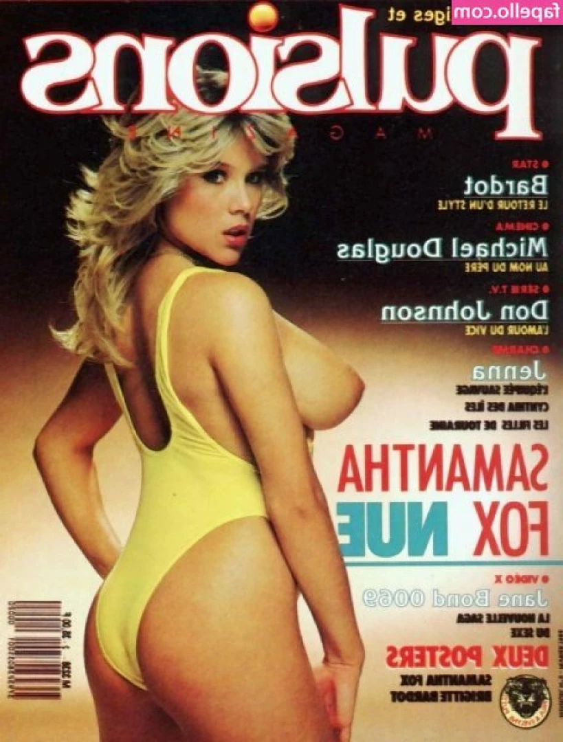 Samantha Fox [ samantha-fox ] - Trying on some shirts and had to snap a pick for you guys  Make sure