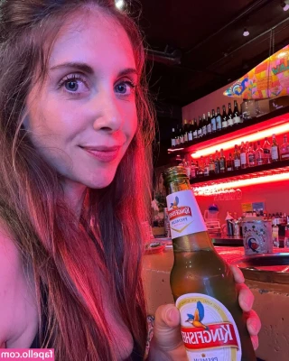 Alison Brie [ alison-brie ] - Some times you just have to get one off  Felt great