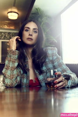 Alison Brie [ alison-brie ] - As promised! No button pop but fuck was I close. Thought you guys