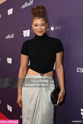 Storm Reid [ storm-reid ] - like this post if you like pizza or rough sex 👀