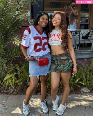 Storm Reid [ storm-reid ] - Haven t been tanning in a little while  so happy to be back and even
