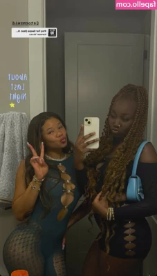 Storm Reid [ storm-reid ] - Would you like to fly with me  Text me in my DM