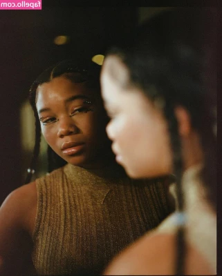 Storm Reid [ storm-reid ] - Up close and personal   I don t usually take pictures like this  hope