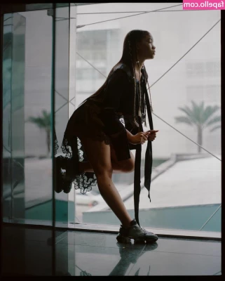 Storm Reid [ storm-reid ] - Some Nighly shots. 😴