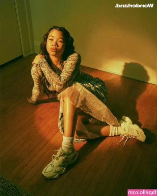 Storm Reid [ storm-reid ] - I ve had a long hard day could you help me out with a foot rub please