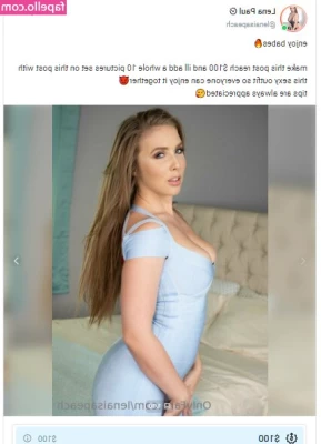 Lena Paul [ lena-paul ] - Horny guy🔞💦hairy 👅🚀