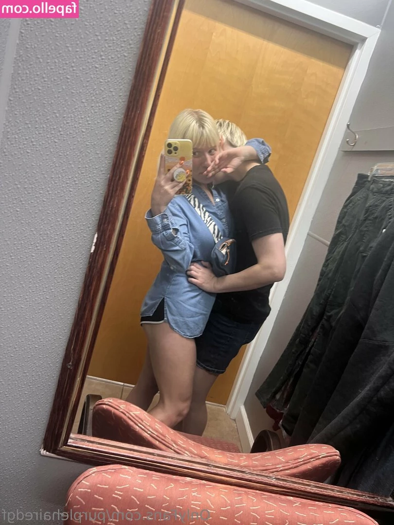 purplehairedgf - Red passion  come with me here