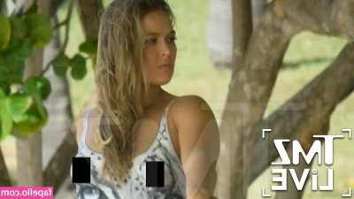 Ronda Rousey [ ronda-rousey ] - The best bundle for my true fan   sexy dark well worn nylons and
