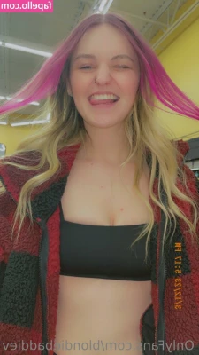 blondiebaddiev - swipe to the end  and let me know your thoughts