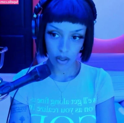 Doja Cat [ doja-cat ] - redraught Foxy girl endures the deep throat for her boyfriend  The