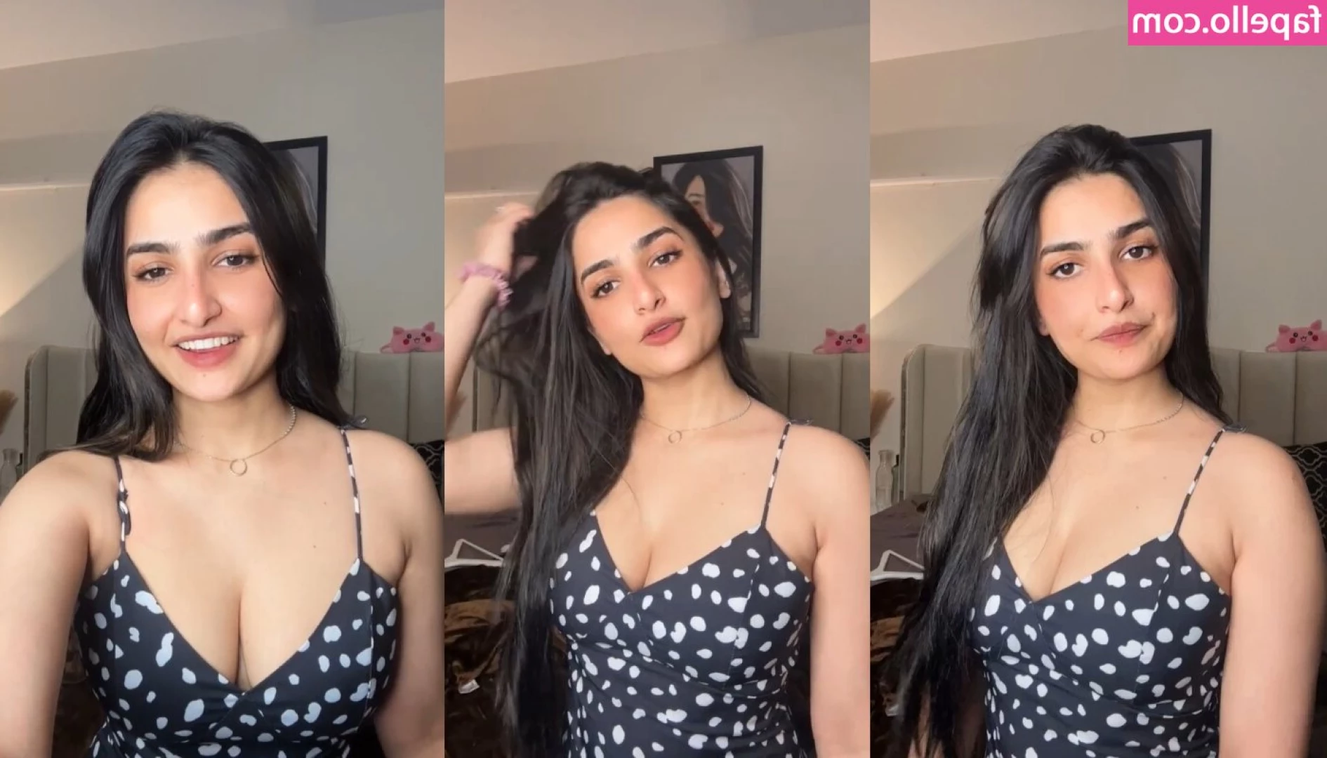 Sassy Poonam [ sassy-poonam-3 ] - Ya me puse crema 🧁 para que comas sobre mi 😈 aun esta caliente