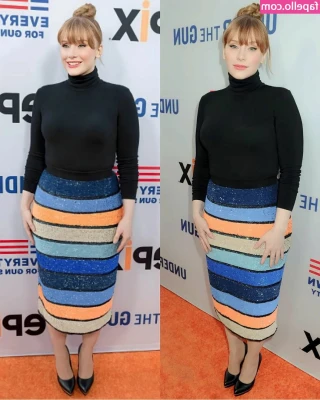 Bryce Dallas Howard [ bryce-dallas-howard ] - These scarfs are great for twerking.