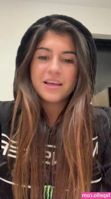 Hailie Deegan [ hailie-deegan ] - Funfetti dildo courtesy of  blknwld