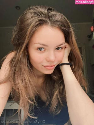 emilycutee - And if you come home and find me like this? What will you do ?