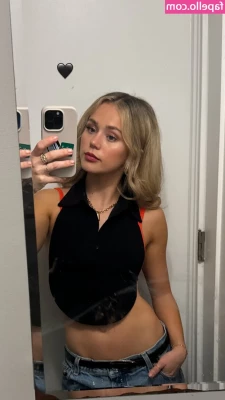 Brec Bassinger [ brec-bassinger ] - Is it okay if I wear your T-shirt? I promise to not wear anything