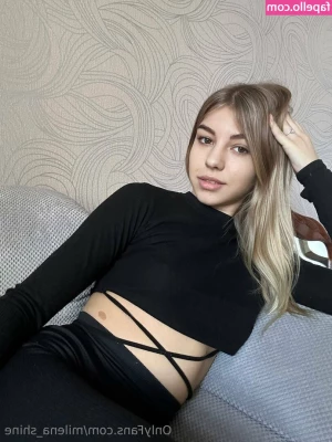 milena_shine [ milena-shine ] - Maybe I could convince you to be late for work this morning?!? 