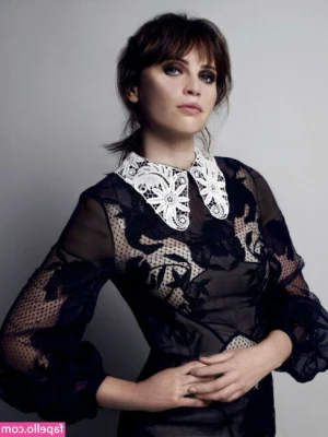 Felicity Jones [ felicity-jones ] - Watch while I get my slave on the floor where he belongs, kick off my