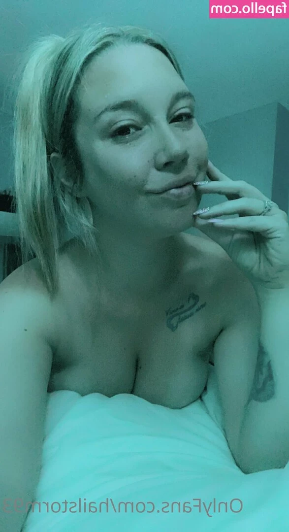 hailstorm - Checkout my friend @salena257 she has amazing big tiddies